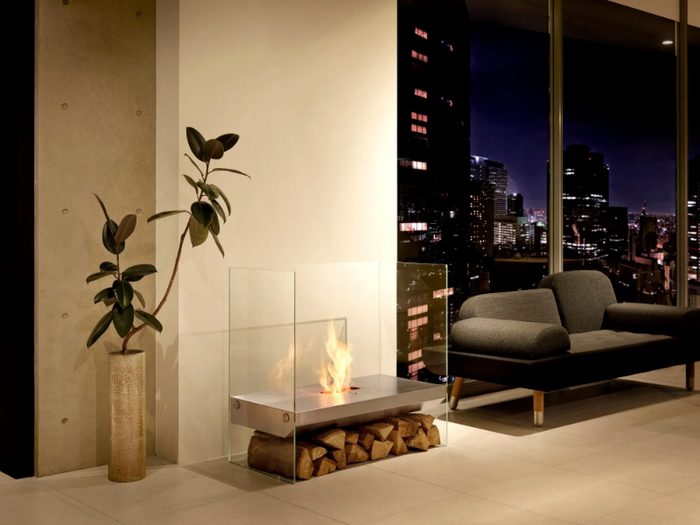 IGLOO - Bioethanol freestanding fireplace _ EcoSmart Fire